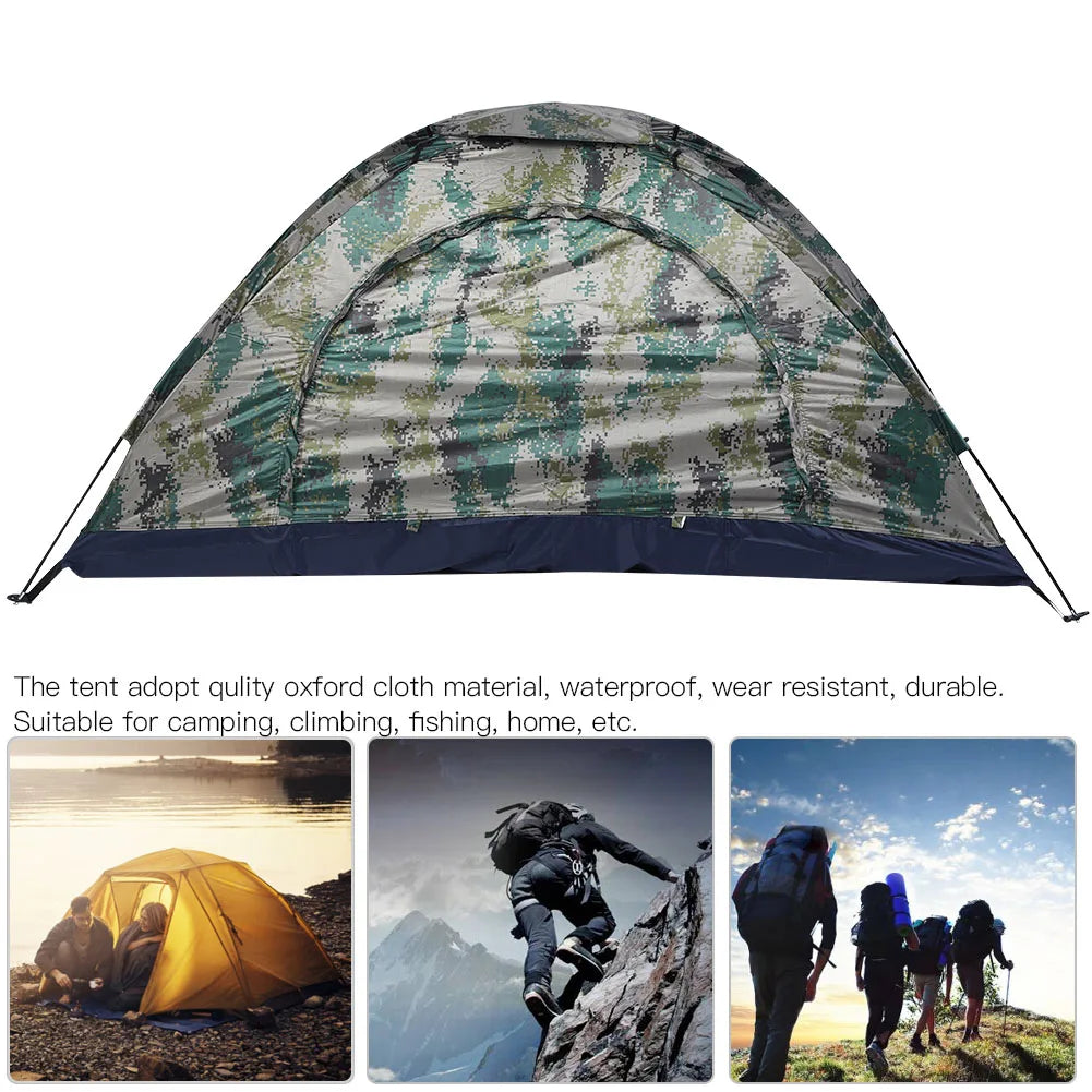 Outdoor Single Person Camping Fishing Tent Windproof Leisure Climbing Camouflage Tent