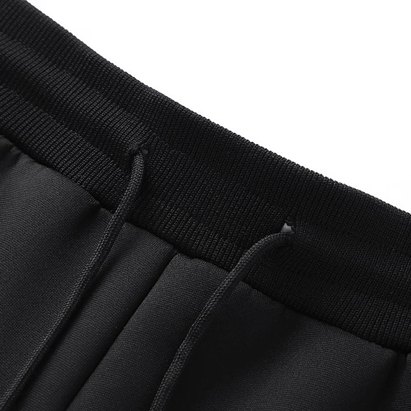 Mens Winter Tech Fleece Tracksuit Set Warm Hooded Sweatshirt and Pants Two Piece