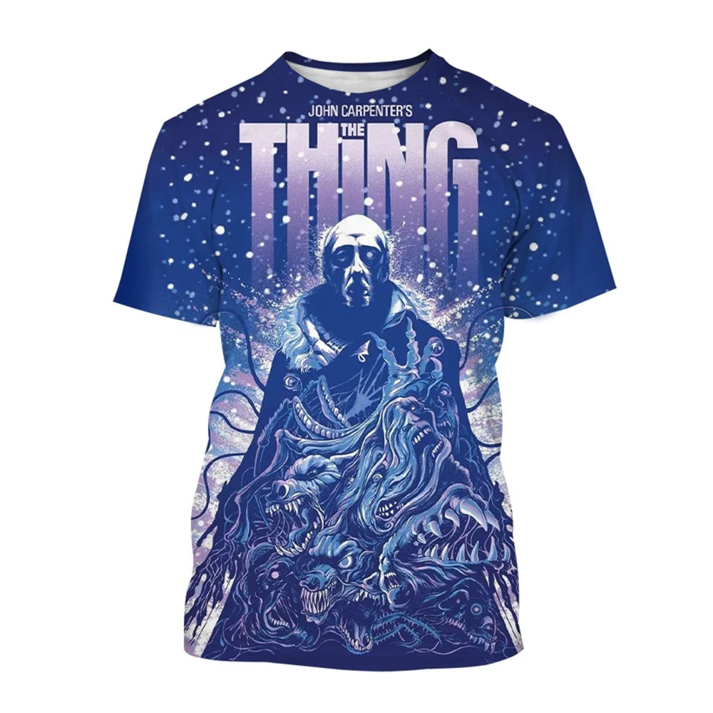 Trendy 3D Printed T-Shirt – Breathable Casual Summer Streetwear