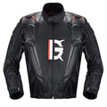 Motorcycle Jacket Leather Oxford Winter Jacket for Men and Women with 7 Protective Pads