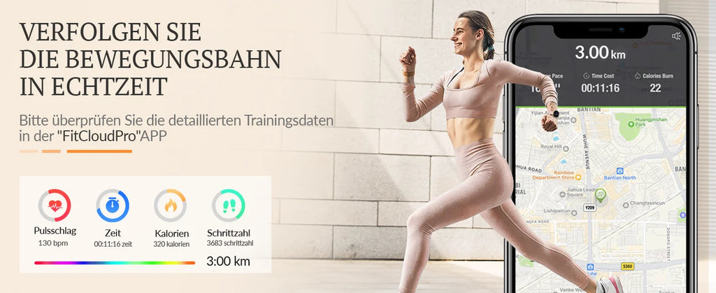 Smart Watch for Women – Always-On Display, IP67 Waterproof, Fitness Tracker with Sleep & Menstrual Cycle Monitoring – Black Gold