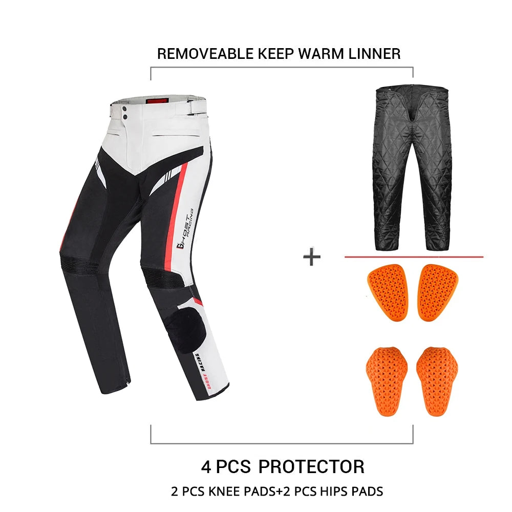 Motorcycle Jacket Cold Proof Waterproof Motocross Jacket for Men Chaqueta Moto Protective Gear Motorbike Riding Clothing