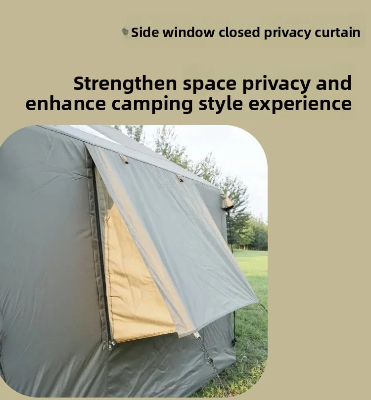 Inflatable Camping Air Tent Portable Outdoor Fabric Large High Quality House Tent 8 Point 2 Square Meters