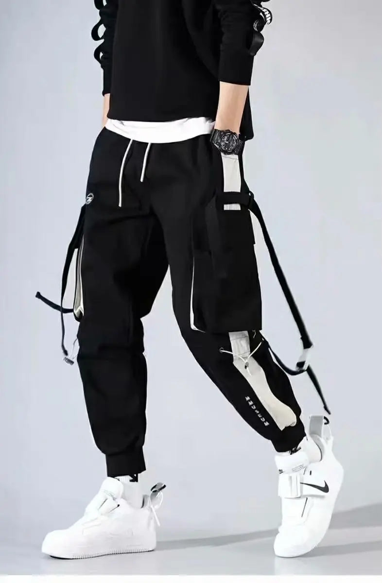 Men’s Multi-Pocket Cargo Joggers - Loose Fit Spring/Summer Tactical Pants