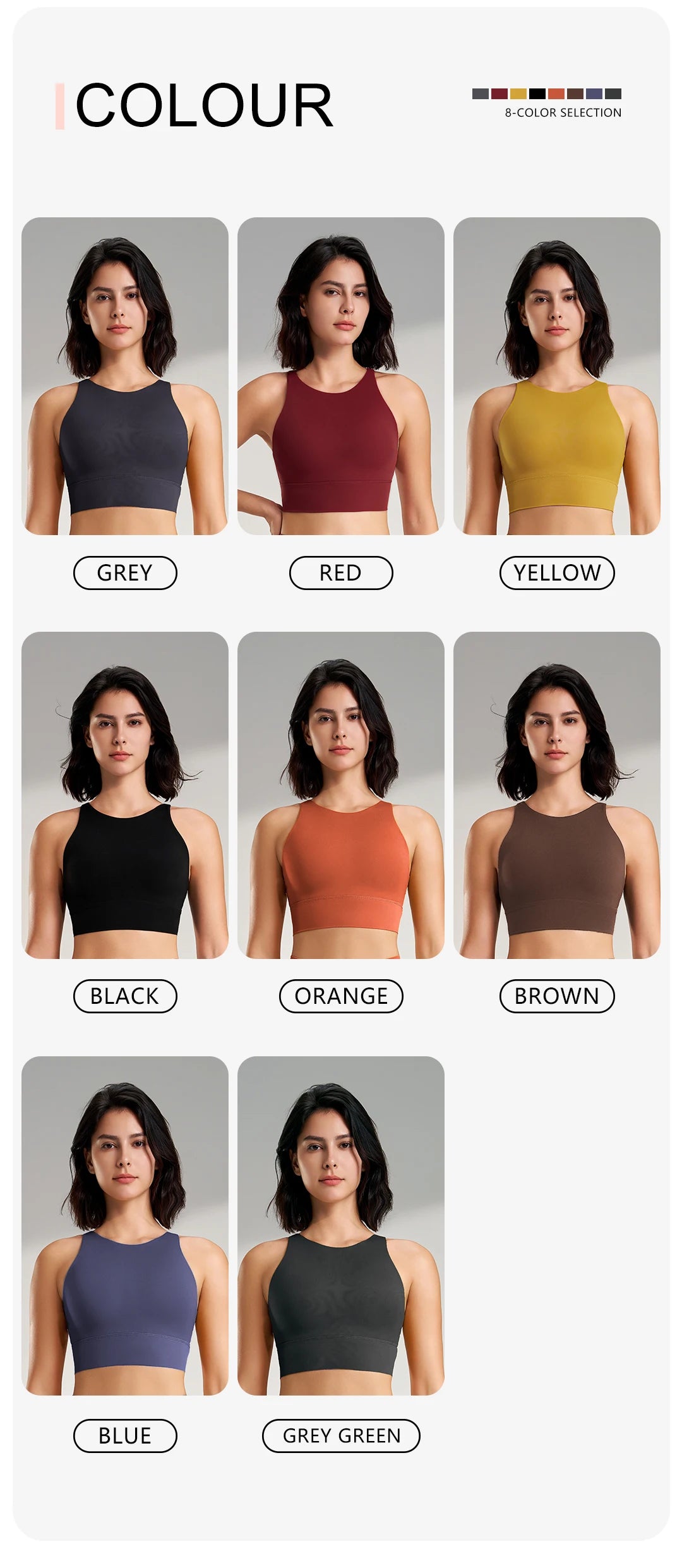 New women's sports underwear gym bra high-intensity sports yoga underwear quick-drying shockproof yoga undershirt