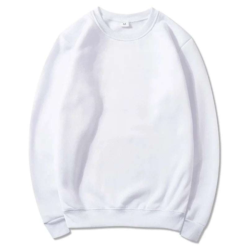 Women's Round Neck Pullover Sweatshirt - Loose Fit Long Sleeve Sports Casual Top for Spring/Autumn