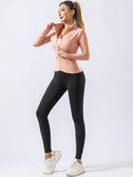 Women’s Premium Long Sleeve Yoga Set - Thermal Quick-Dry Gym Outfit
