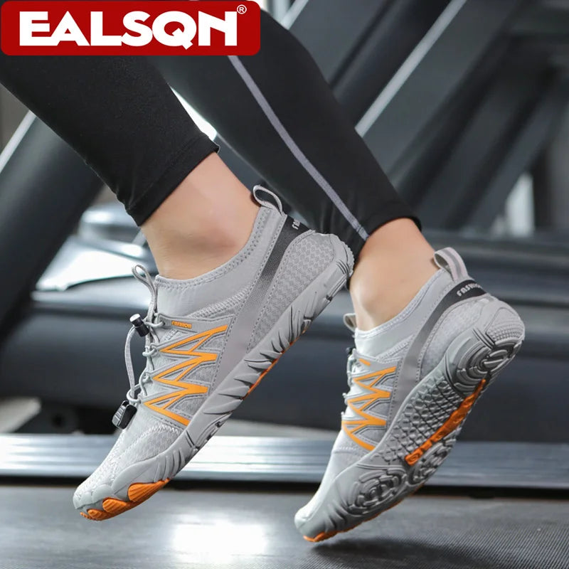 Men’s Lightweight Barefoot Running Shoes Quick-Dry Water Shoes for Training Swimming Gym