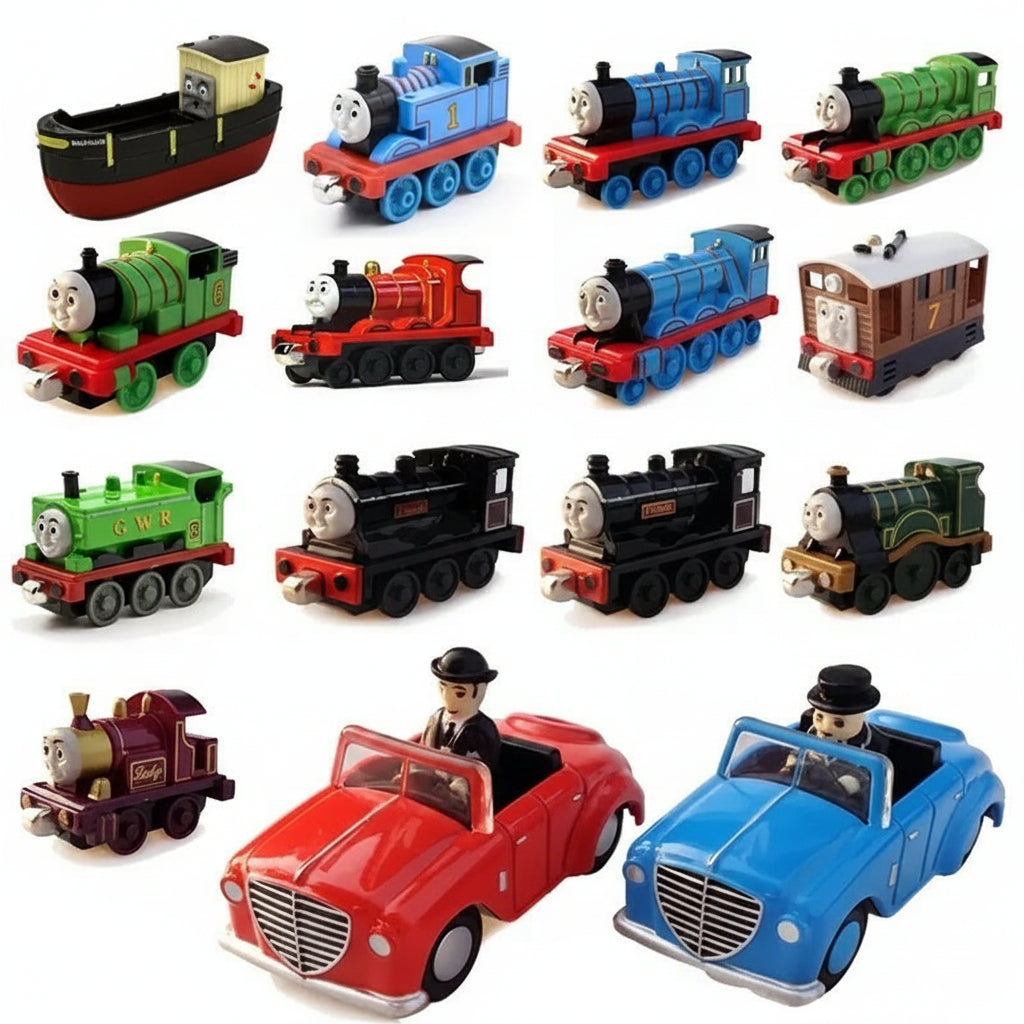Thomas and Friends Track Master Train Role Model Metal Plastic Magnetic Track Railway Train Christmas Gift - trendingshoping.com