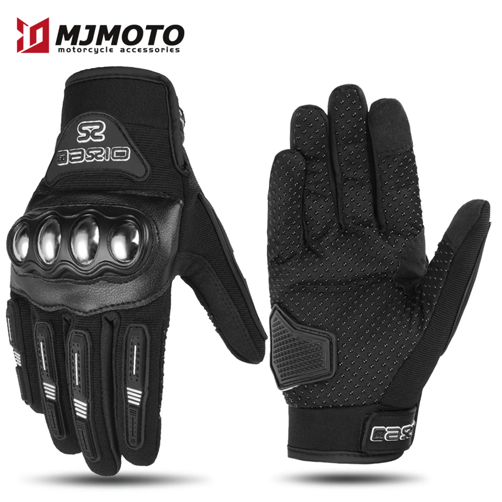 Motorcycle Gloves Breathable Racing Gloves Steel Protective Motorcyclists Riding Gloves Touch Screen Moto Biker Gloves Summer