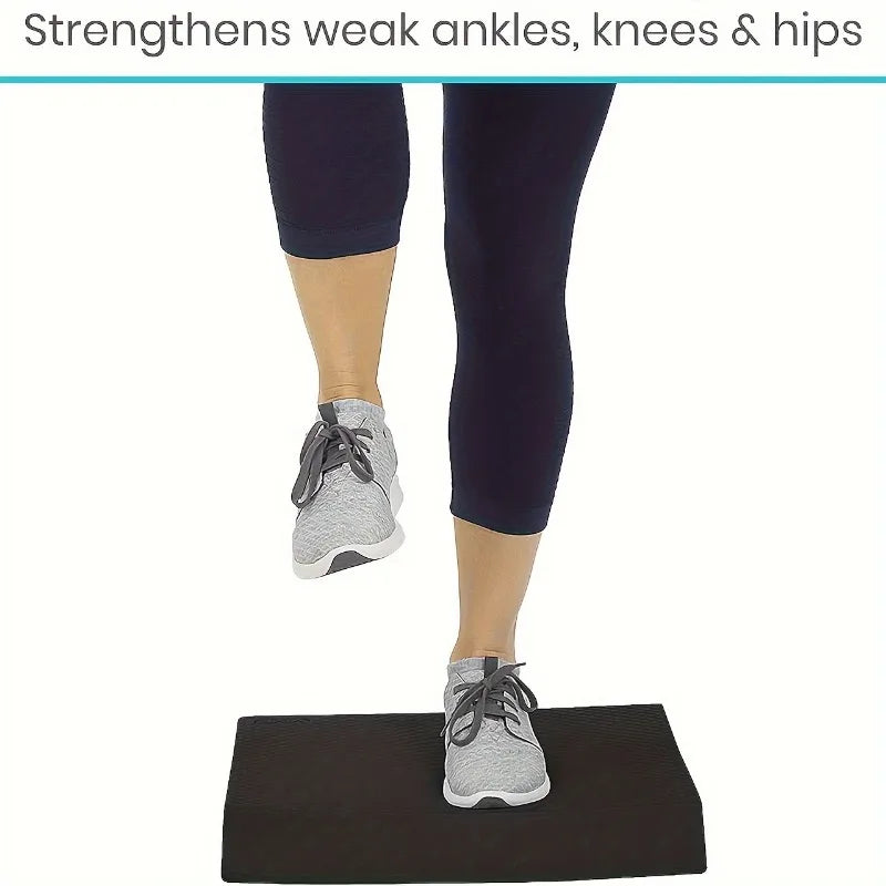 Thick Yoga Mat Home Workout Balanced Gymnastics Mat Pilates Accessories Non Slip Abdominal Wheel Assisted Kneeling Pad Gym