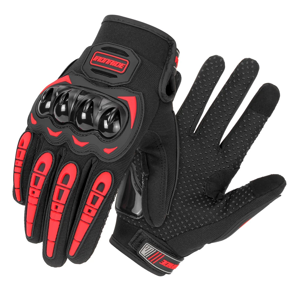 Motorcycle Riding Gloves Full Finger Touch Screen Waterproof Summer Gloves