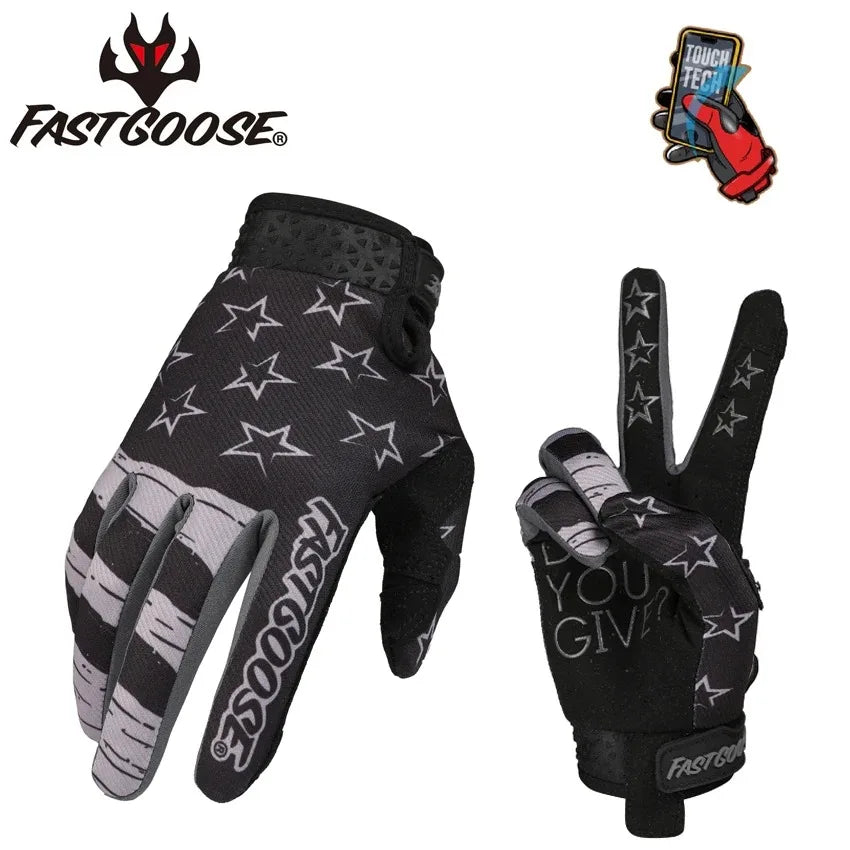 Motocross Racing Gloves Long Finger Motorcycle MTB BMX ATV Gloves