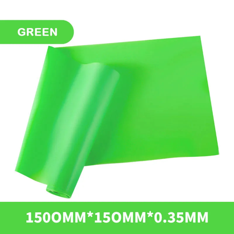 Stretch Elastic Resistance Band for Working Out Physical Therapy Pilates Outdoor Fitness and Home Gym