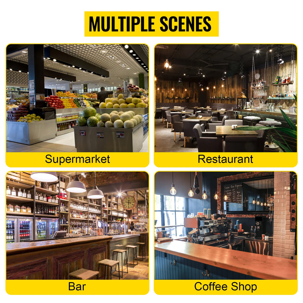 VEVOR Cash Register Drawer 16" 12 V for POS System Tray Removable Coin Compartment & 2 Keys Included RJ11/RJ12 Cable Drawer - trendingshoping.com