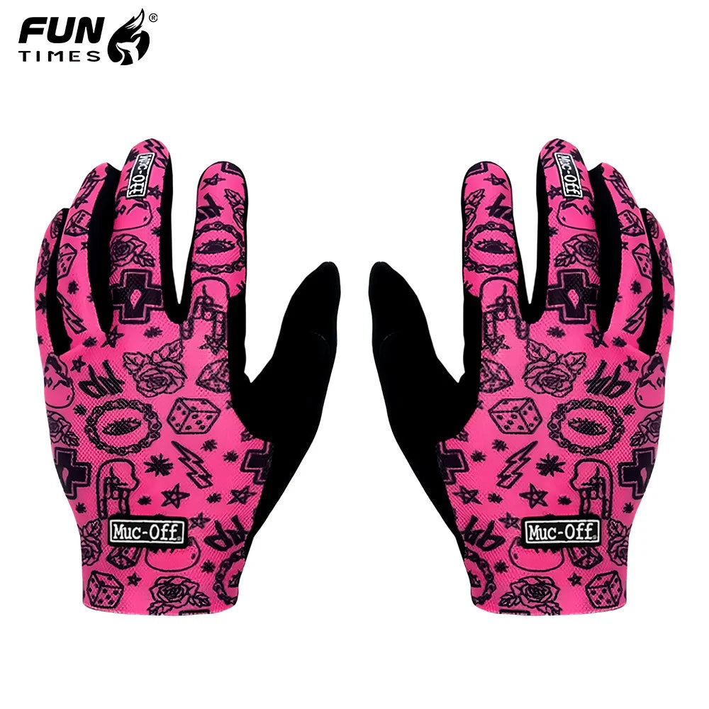 New Motorcycle Riding Gloves For Mountain Off-Road Motorcycles, Anti-Wear Universal Riding Gloves For Bicycles