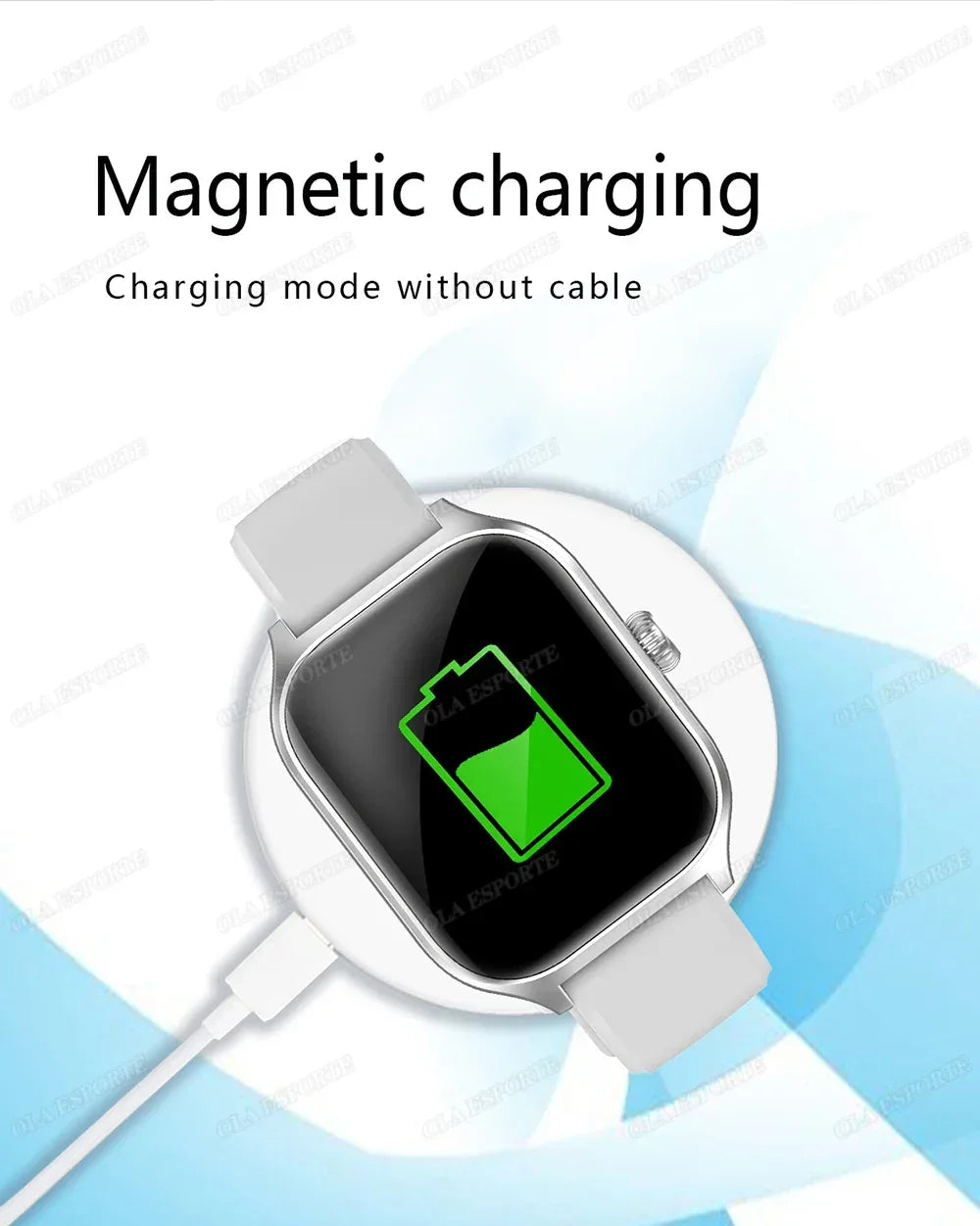 1.83'' Smart Watch for Android & iOS – HD Display, Bluetooth Call, Message Alerts, Music, Sports Modes for Men & Women Gift - trendingshoping.com