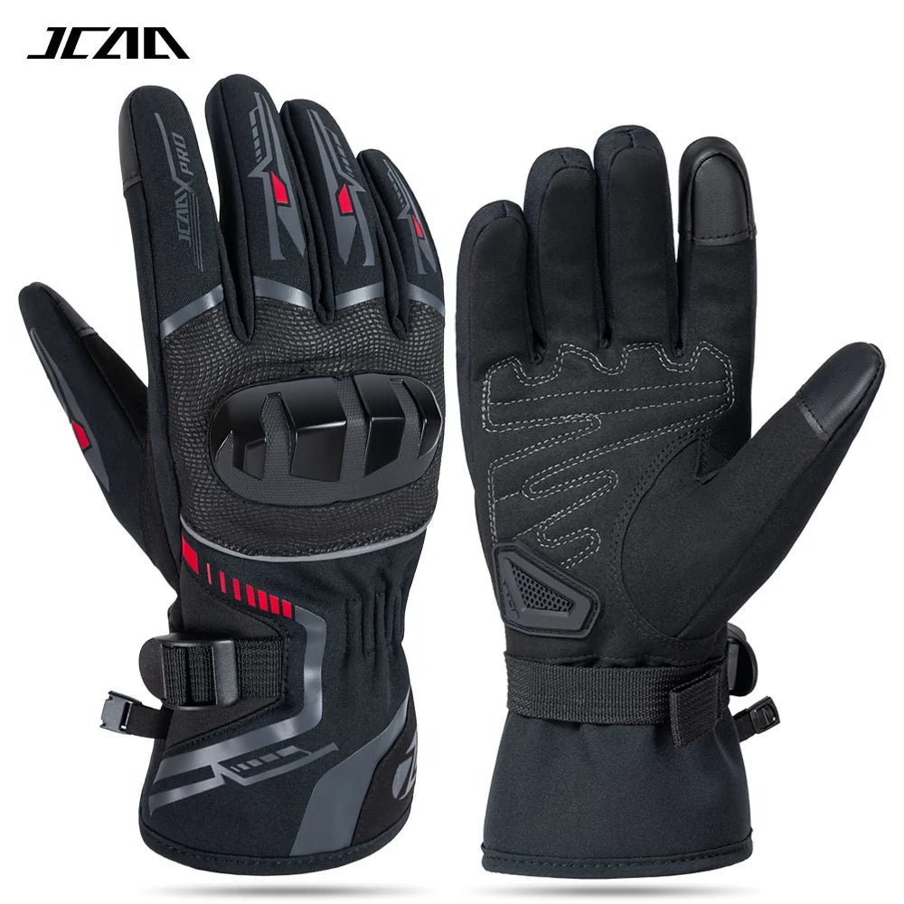 Autumn Winter Motorcycle Gloves Waterproof Keep Warm Guantes Moto Men Motorbike Riding Gloves Touch Screen Moto Motocross Gloves