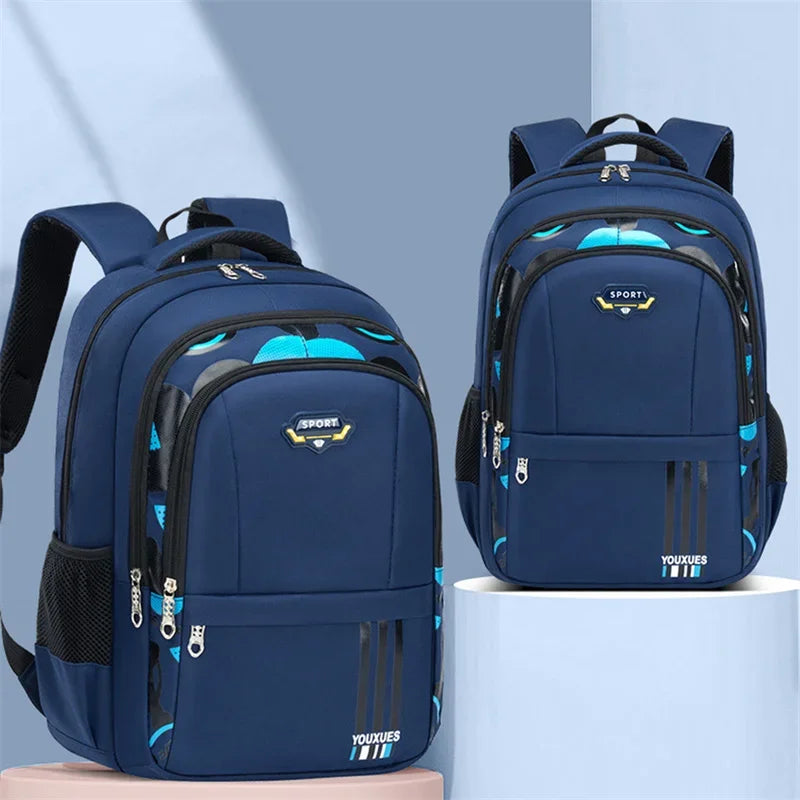 Children’s Waterproof School Backpack for Boys Teens Primary School Book Bag