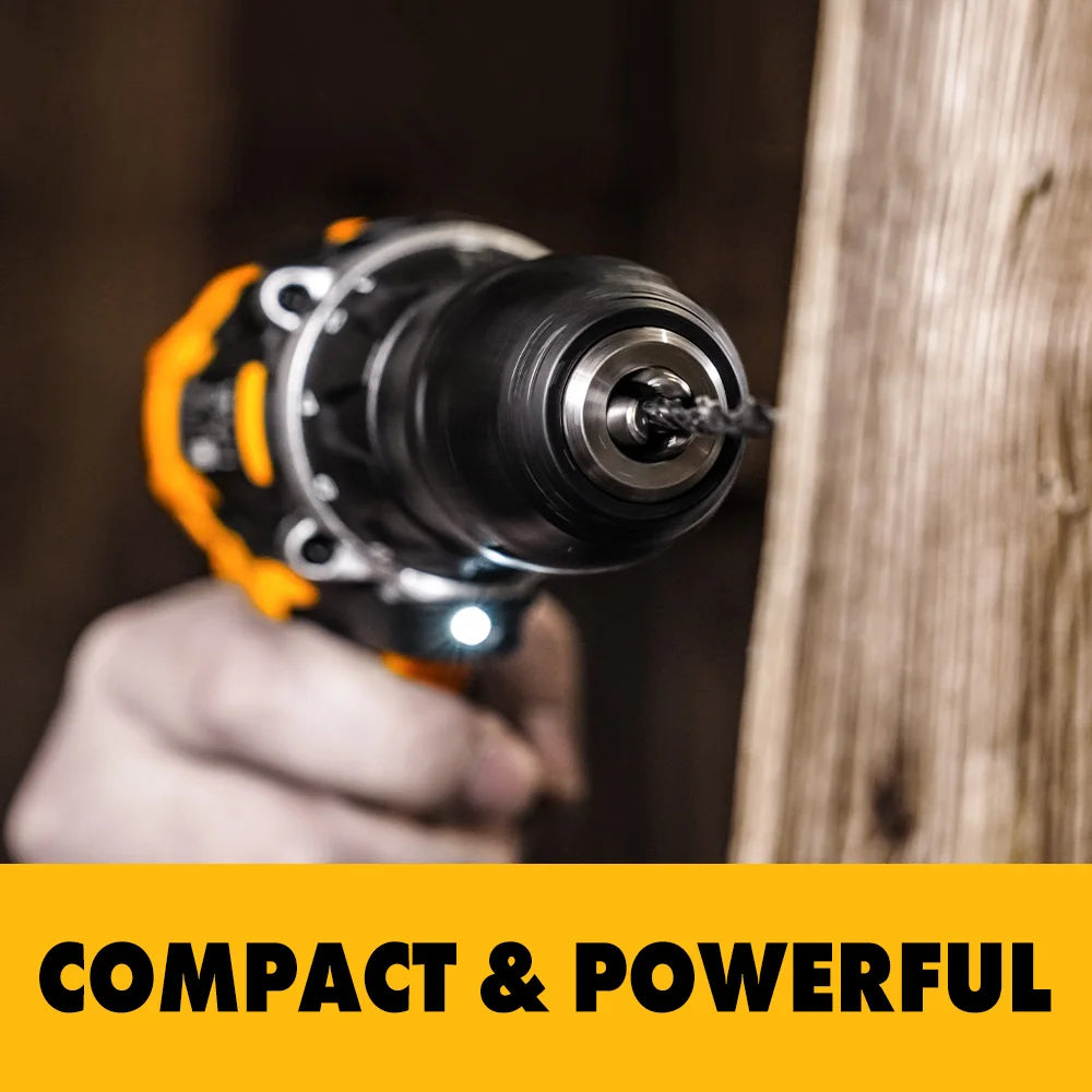 DEKO Cordless Drill 2 Speed Electric Screwdriver with Lithium Battery