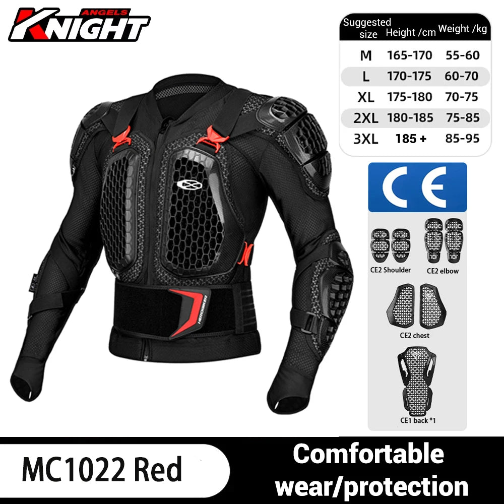 Motorcycle Jacket Men Women Armor Jacket Motorbike Body Protective Motocross Racing Jacket CE Certified Riding Protective Gear
