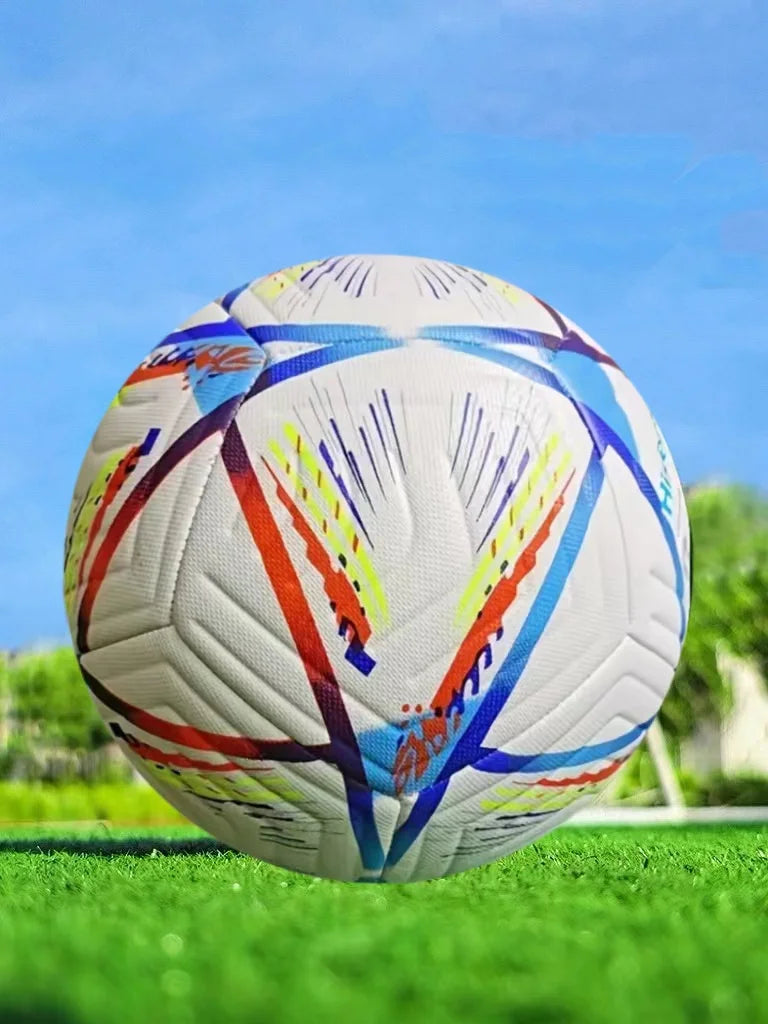 Professional Size 5 Soccer Ball - Explosion-Proof & Wear-Resistant PU Football