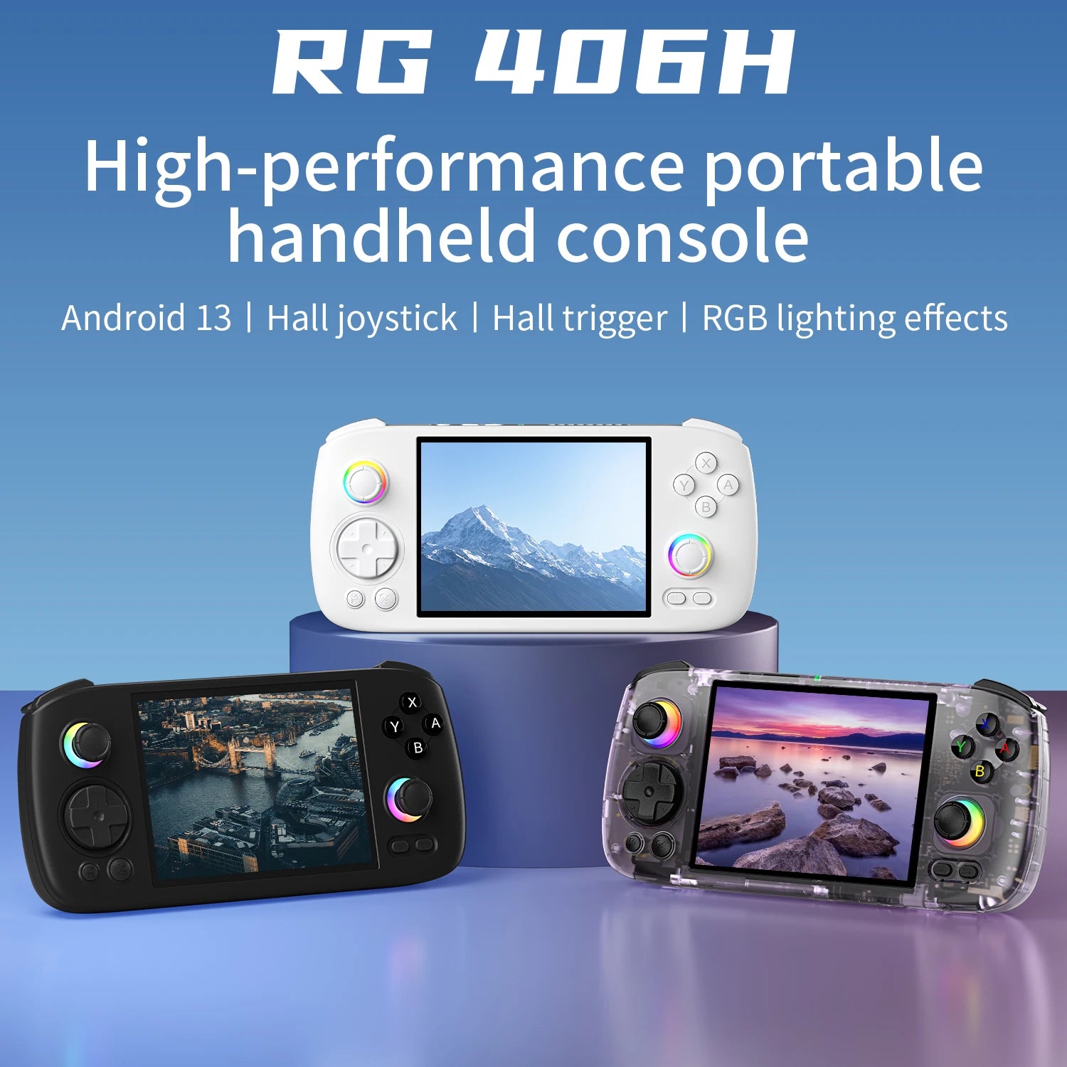 ANBERNIC RG406H Retro Handheld Game Console with Android 13