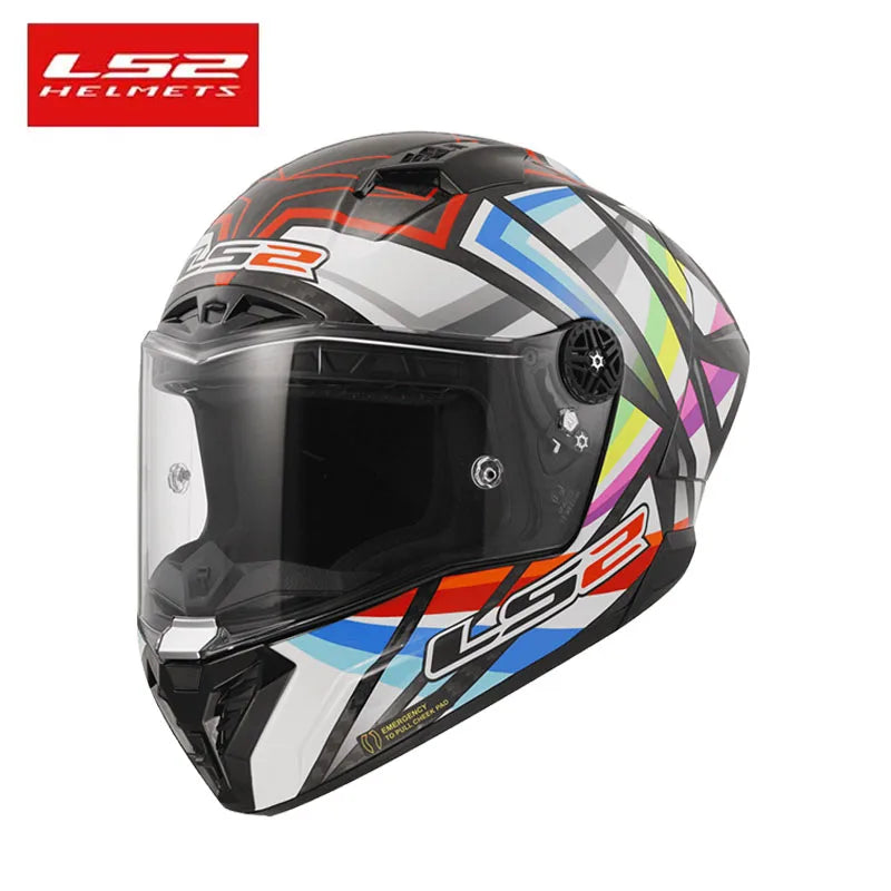 LS2 Thunder GP Aero Full Face Motorcycle Helmet FF805 Carbon Fiber
