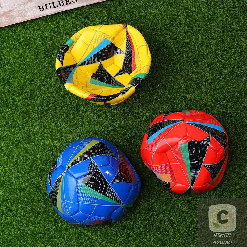 HUA Size 2 Mini Soccer Ball - Wear-Resistant Skills Training Ball for Kids & Adults