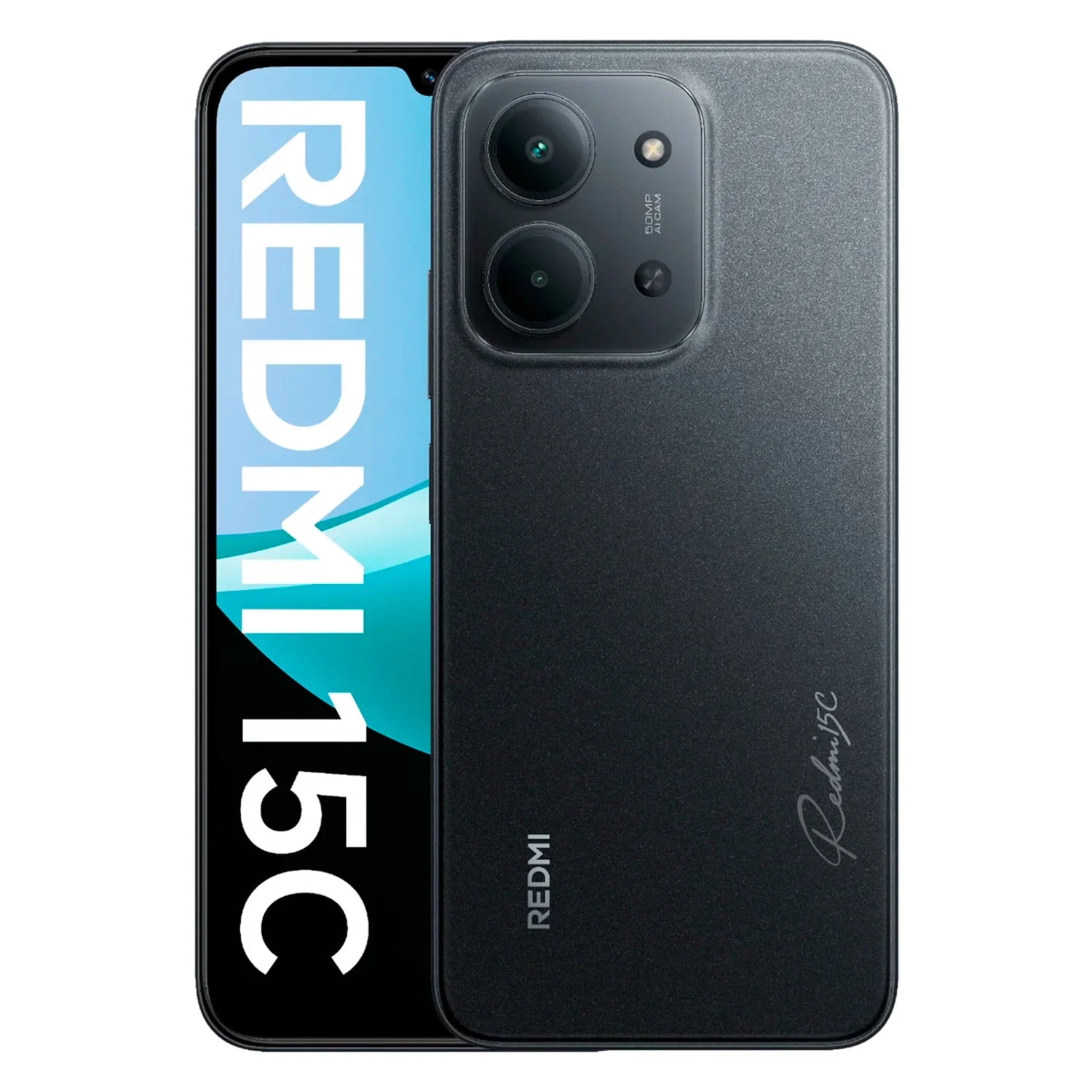 Xiaomi Redmi 15C 256GB/8GB 6.9 Ram 50MP/8MP - Midnight Black (Global) Dual Sim - trendingshoping.com