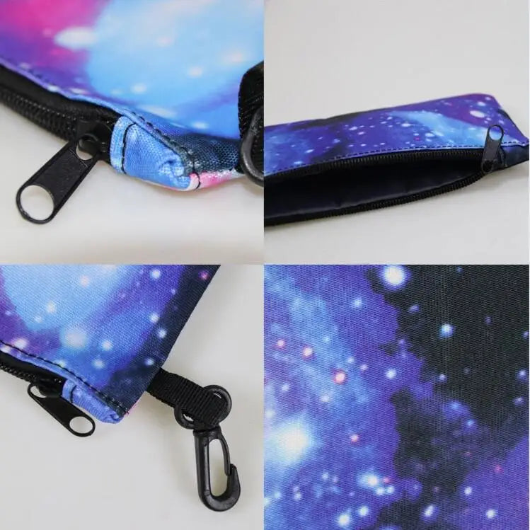 cr7 3-Piece Sport Athletic Backpack Set - Lightweight School Bag with Laptop Sleeve & Matching Pouches - Teens Travel Mochila