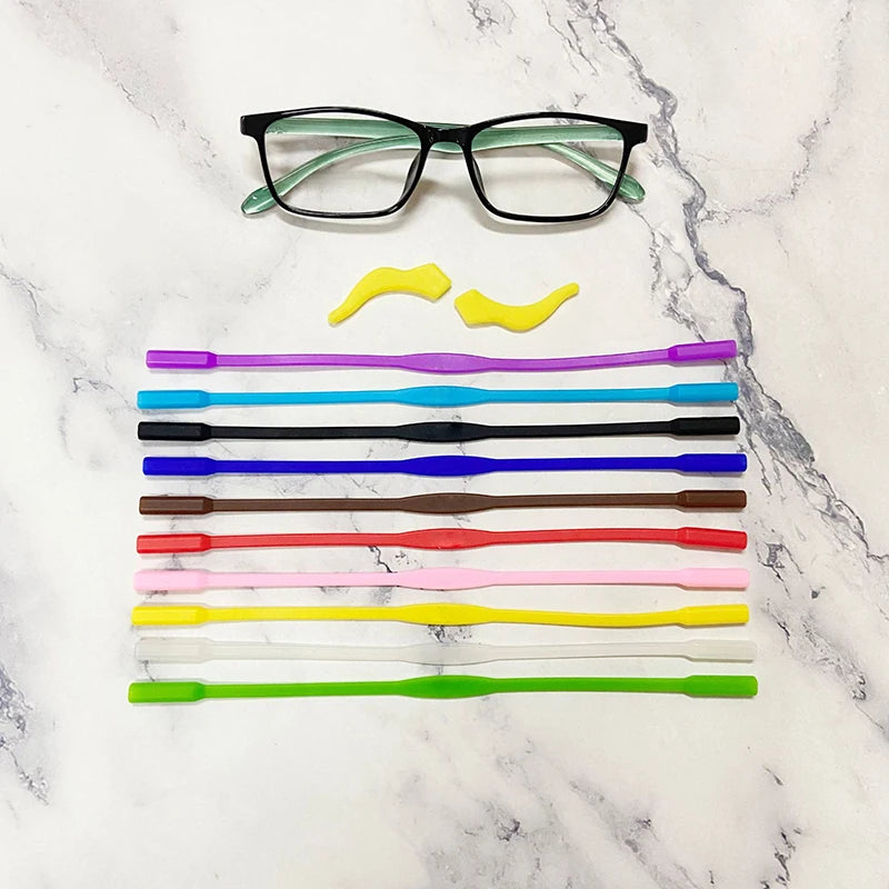 Pet Anti-Slip Glasses Strap Silicone Sunglasses Lanyard