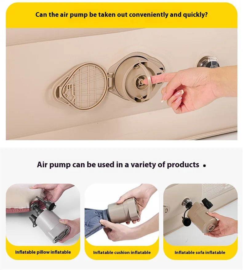 Lohascamping Large Inflatable Camping Air Tent For 4 To 5 People Family Hiking Outdoor Dome Shelter