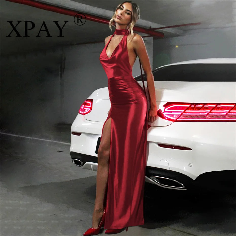 Women's Sexy V-Neck Slit  (5pcs) Bulk2025 Summer