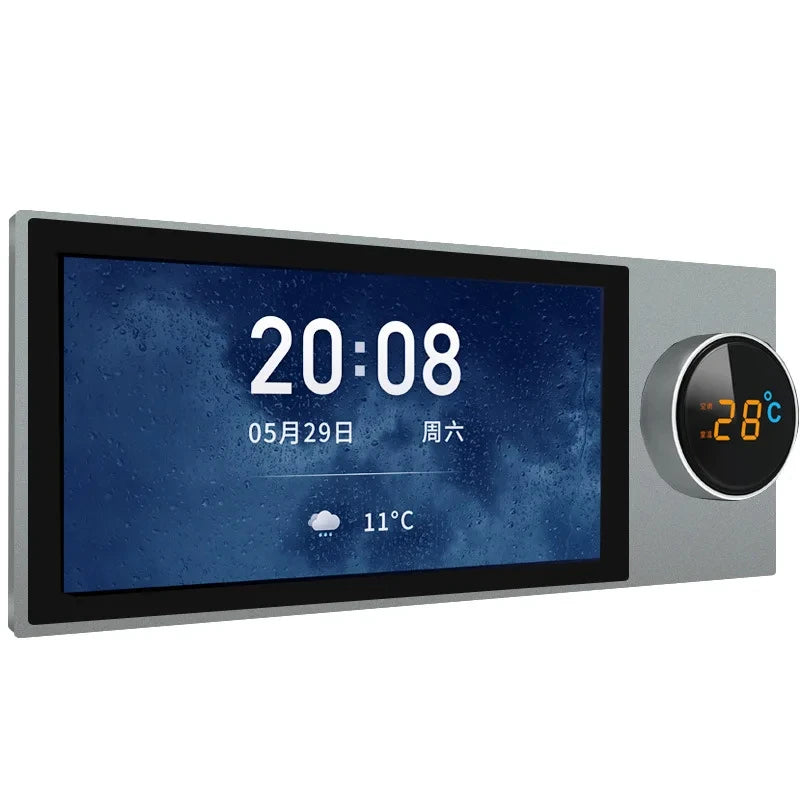 Tuya Smart Home Control Panel 6 Inch Touch Screen In Wall Central Control For Intelligent Devices Scene