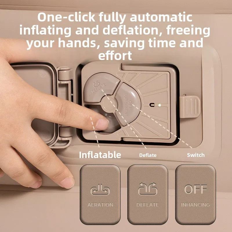 Outdoor Camping Inflatable Sofa Portable Folding Air Mattress For Hiking Tent Home Use