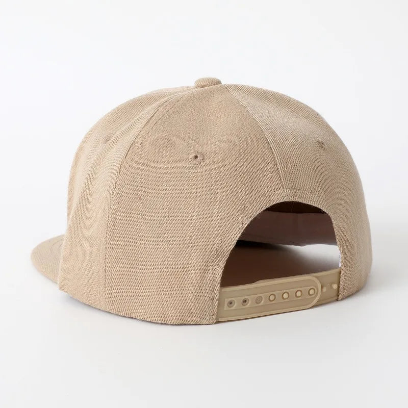Hip Hop Flat Brim Baseball Cap – Summer Fashion Embroidered Letter Sunshade Hat
