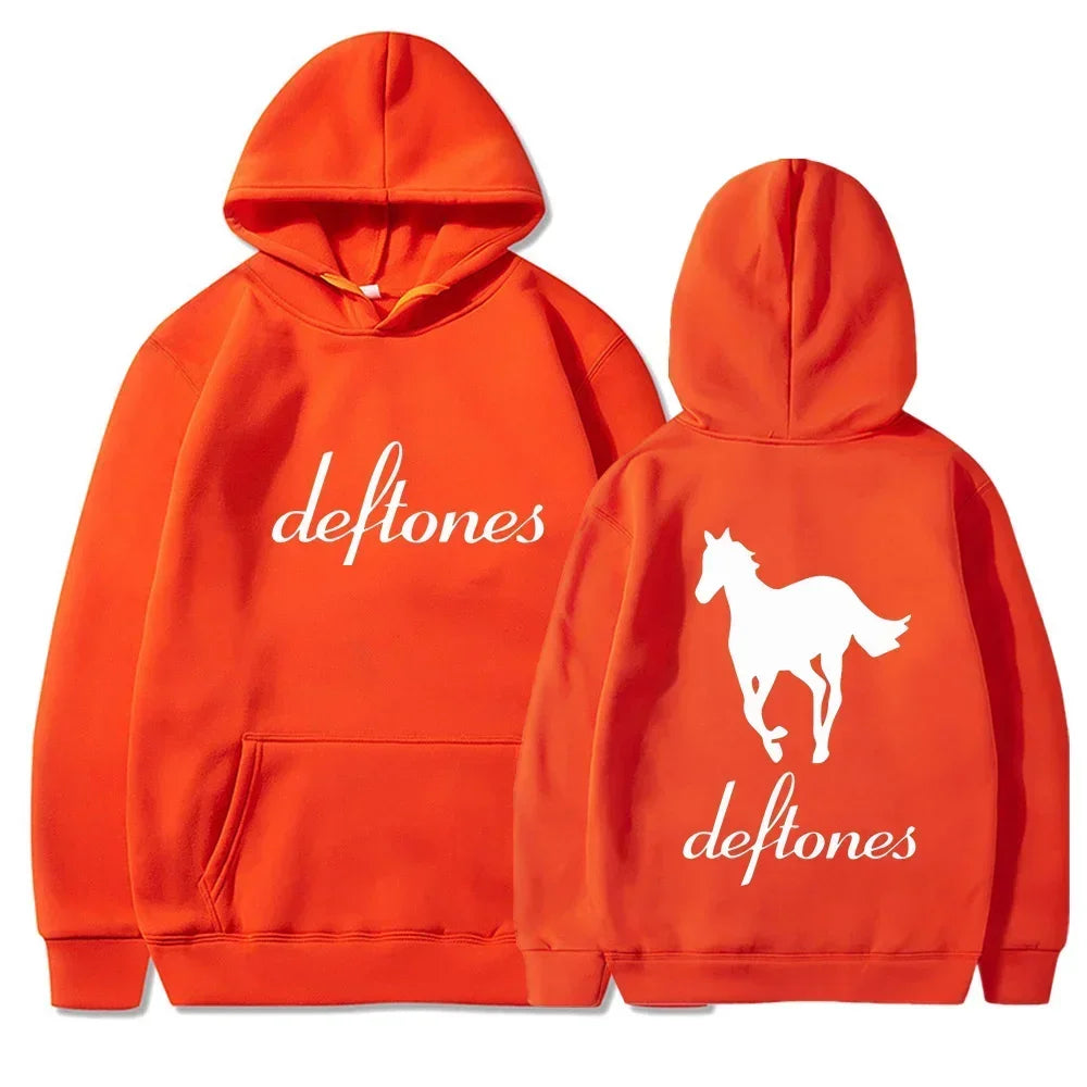 Deftones Hoodie – Unisex Harajuku Streetwear Long Sleeve Sweatshirt, Casual Fashion Pullover