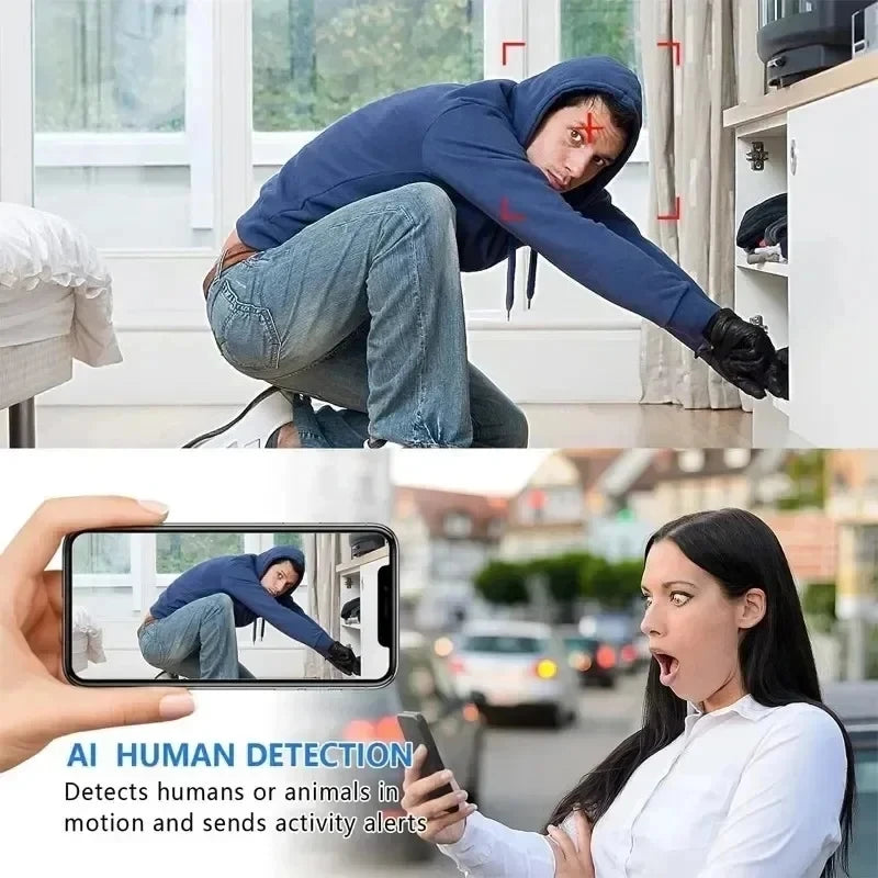 New X5Mini Night Vision 1080P Wireless Surveillance Camera Lightweight Clear Portable Motion Detection Premium Quality - trendingshoping.com