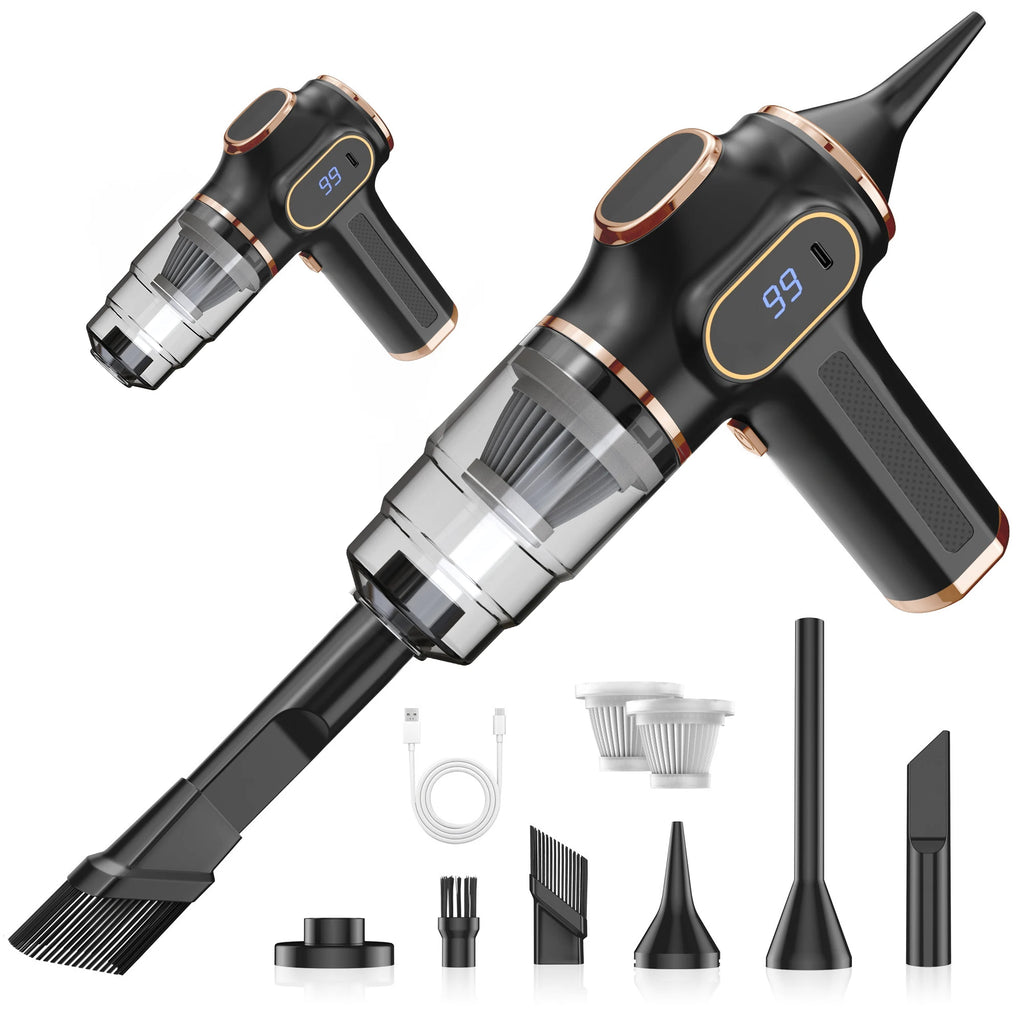 BELIBUY Portable Car Vacuum Cleaner Multifunctional Household Cleaning Machine High-Power Office Strong Carpet Cleaner Machine - trendingshoping.com