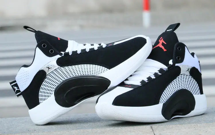 Winter Men’s Basketball Sneakers | Outdoor Non-Slip Youth Sports Training Shoes