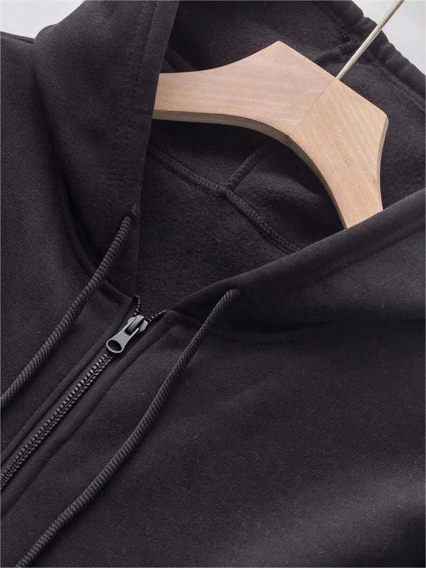 Kaulitz 89 Unisex Streetwear Hoodie – Oversized Fleece Zip Up Jacket for Men and Women