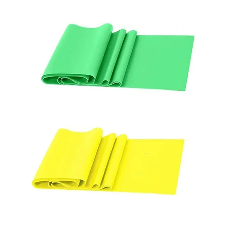 Yoga Resistance Bands Set TPE Elastic Band Exercise Workout Recovery Fitness Pilates Rehab Strength Training