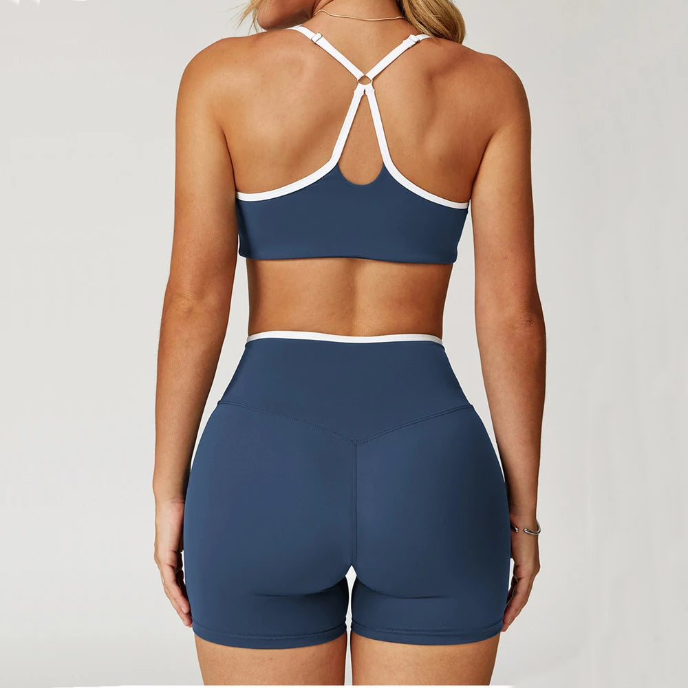 Women’s High-Impact Shockproof Sports Bra - XP102 Push-Up Yoga & Fitness Crop Top