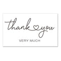 50pcs Thank You For Your Order Card Custom Write Your Business Card Small Business Gifts Decoration Goods Follow Card