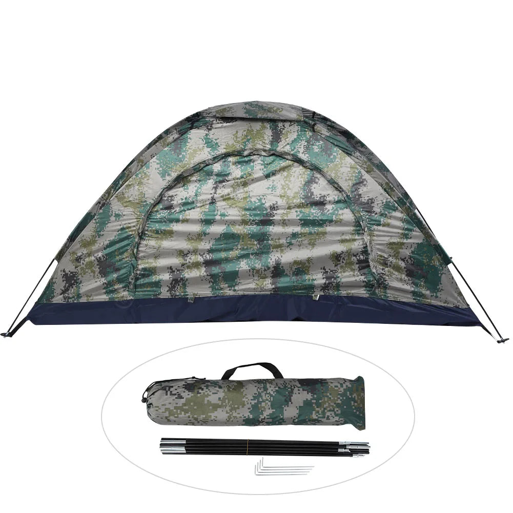 Outdoor Single Person Camping Fishing Tent Windproof Leisure Climbing Camouflage Tent