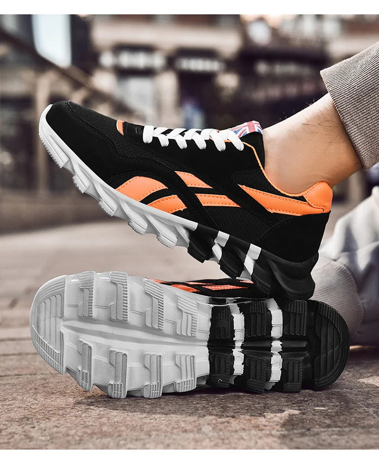 2025 Unisex Running Sneakers | Breathable Anti-Slip Comfortable Walking Shoes 36-48