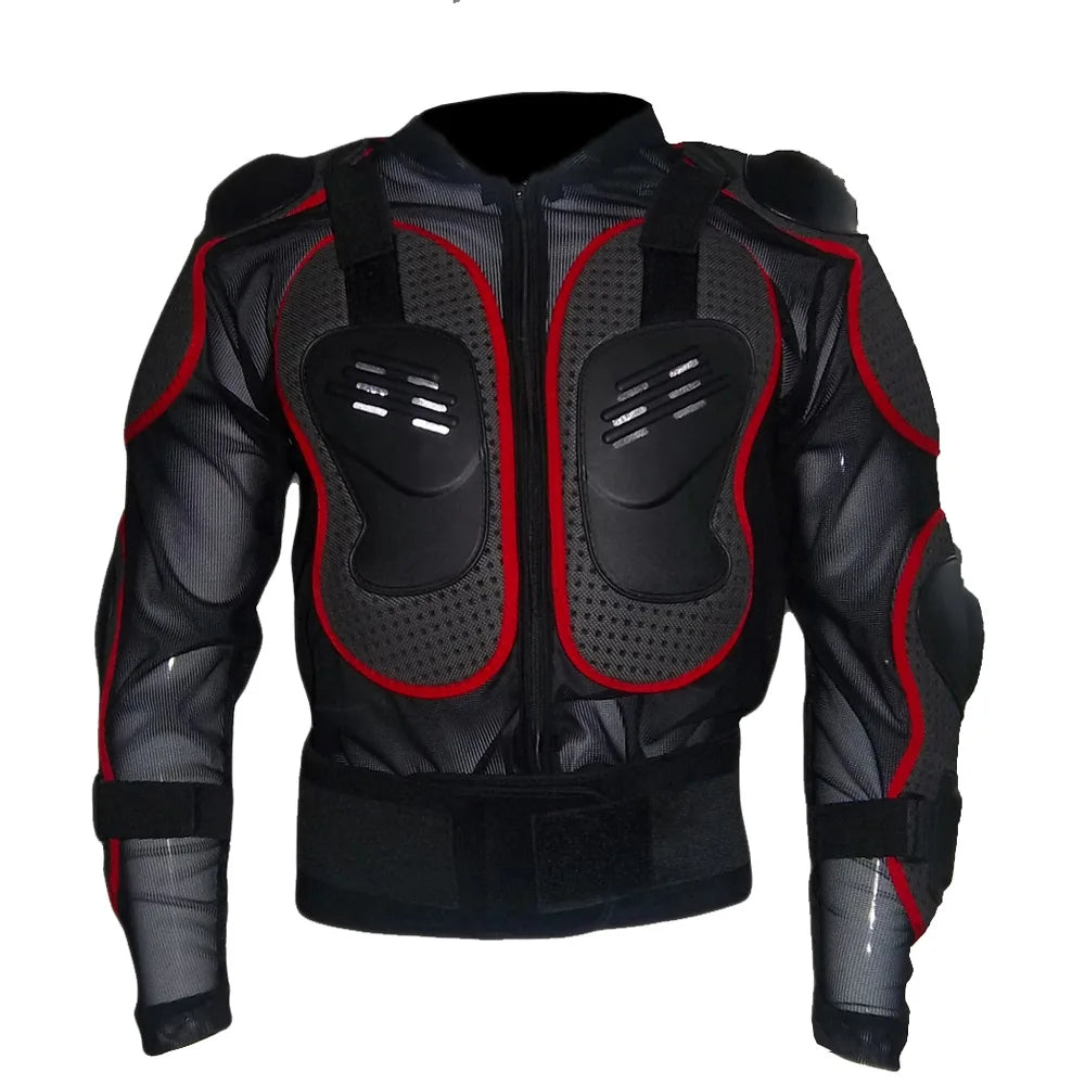 Men's Motorcycle Jacket with Full Body Armor for Off-road Motocross Racing Protection Gear