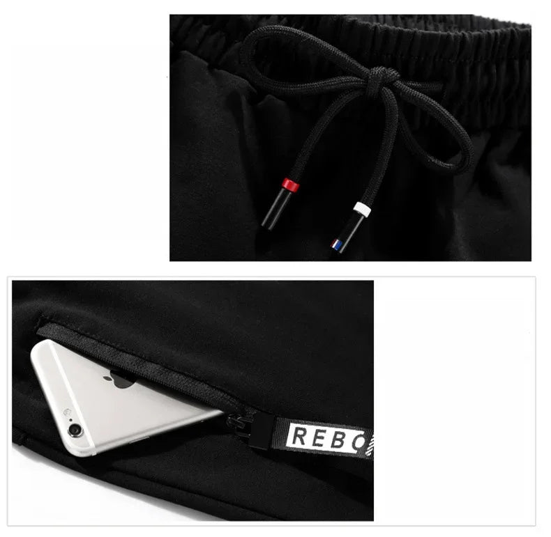 Men's Spring Autumn Tracksuit – 2-Piece Hoodie & Joggers Set, Fitness Running Sportswear, Casual Clothing