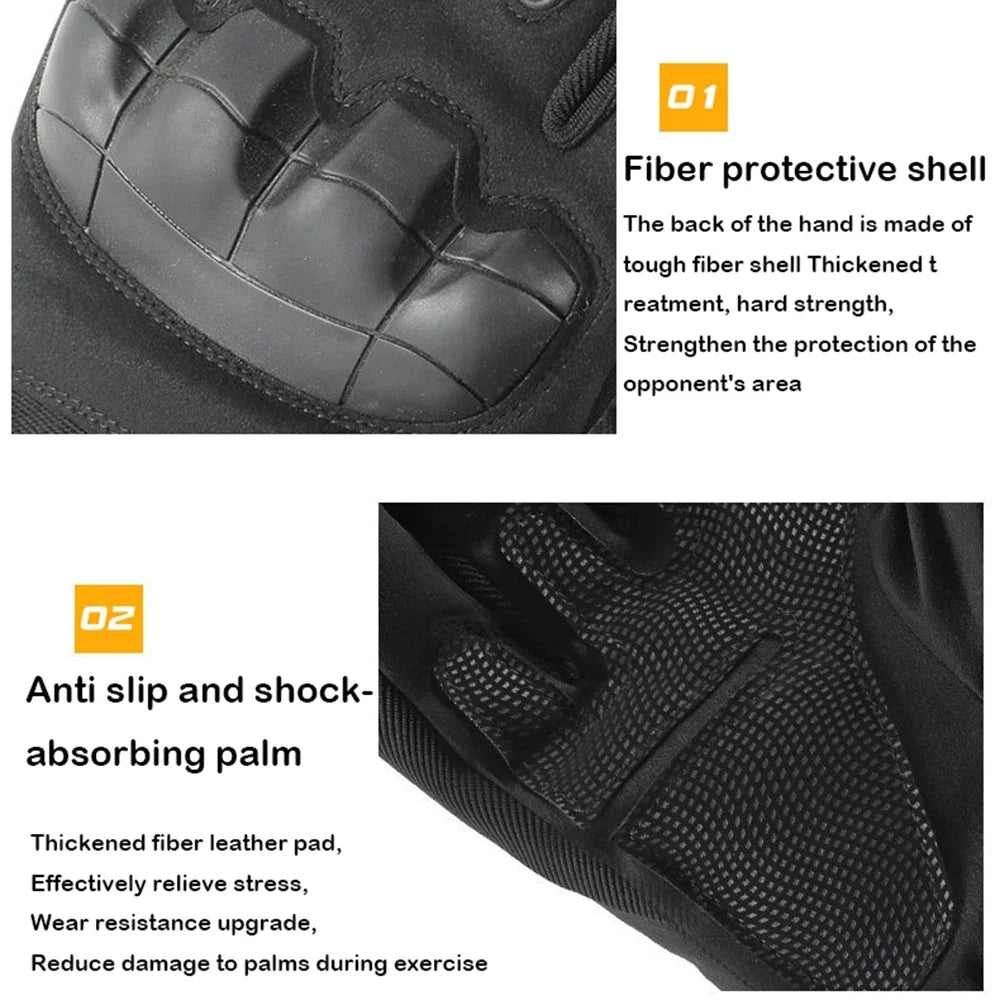 Motorcycle Gloves Men Windproof Warm Touch Screen Riding Motocross Gloves